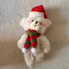Christmas Blush Pendant Bear American Cartoon Ornament Gift Cake Bag Accessories