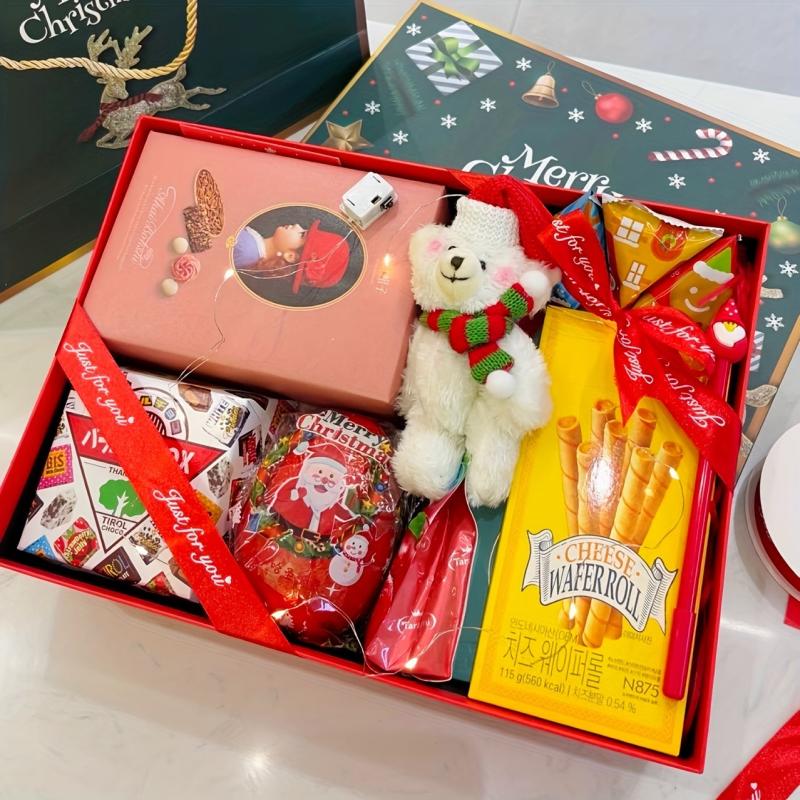 Christmas Blush Pendant Bear American Cartoon Ornament Gift Cake Bag Accessories