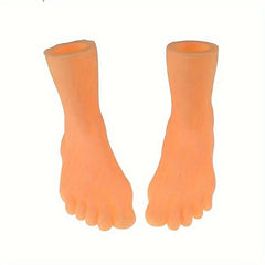 6pcs Left Right Foot Finger Puppet Toy Model Play