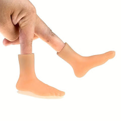 6pcs Left Right Foot Finger Puppet Toy Model Play