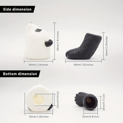 Set of Animal Finger Puppets Panda Squirrel Cat Shiba Inu Pug