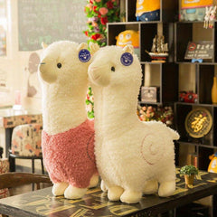 Alpaca Wool Toy Stuffed Cushion Christmas Gift Birthday Easter Gift