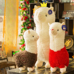 Alpaca Wool Toy Stuffed Cushion Christmas Gift Birthday Easter Gift