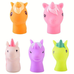 Unicorns Finger Puppets 5 Piece Set Fun Toy Gift