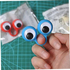 10pcs Eye Finger Puppets Rings Party Favor Easter Toy Game Accessories
