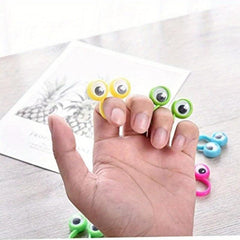 10pcs Eye Finger Puppets Rings Party Favor Easter Toy Game Accessories