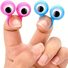 10pcs Eye Finger Puppets Rings Party Favor Easter Toy Game Accessories