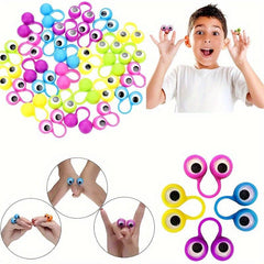 5pcs Eye Finger Puppets Moving Eye Toys Anti Stress Kids Baby Gift