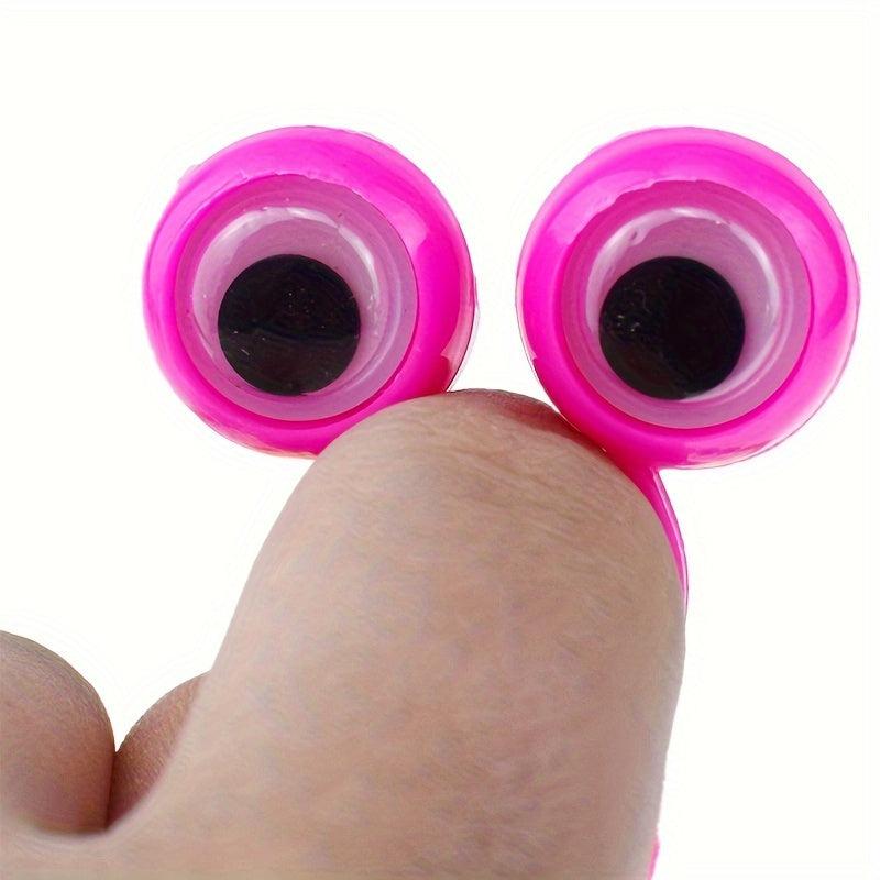 5pcs Eye Finger Puppets Moving Eye Toys Anti Stress Kids Baby Gift