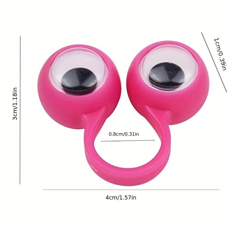 5pcs Eye Finger Puppets Moving Eye Toys Anti Stress Kids Baby Gift