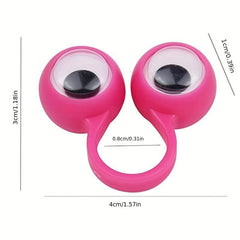 5pcs Eye Finger Puppets Moving Eye Toys Anti Stress Kids Baby Gift