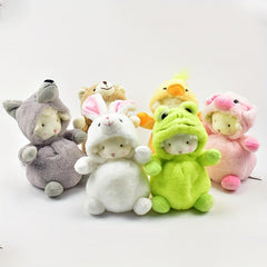 Plush Toy Bear Clothes Dress Up Lamb Doll