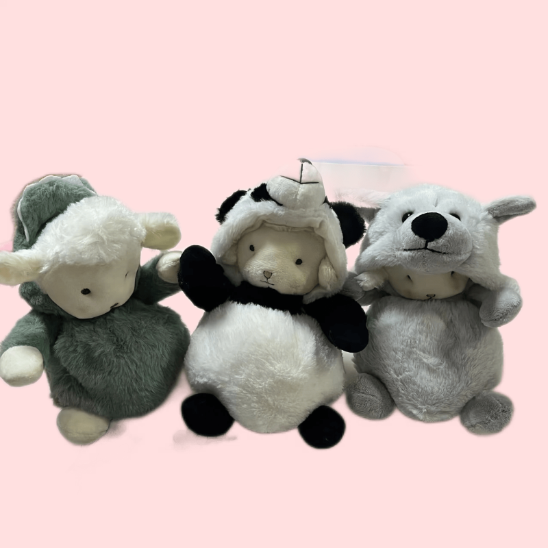 Plush Toy Bear Clothes Dress Up Lamb Doll