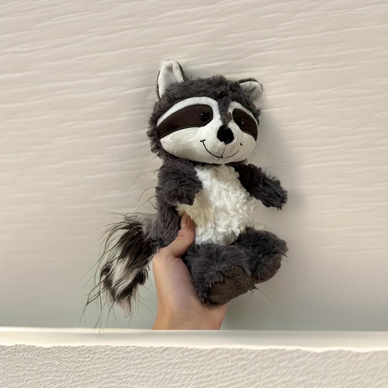 Raccoon Stuffed Toy Bear Doll Bed Sleeping Pillow Big Tail Animals