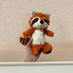 Raccoon Stuffed Toy Bear Doll Bed Sleeping Pillow Big Tail Animals
