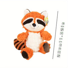 Raccoon Stuffed Toy Bear Doll Bed Sleeping Pillow Big Tail Animals