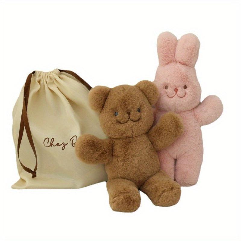 Soothing Doll Sleeping Hug Plush Toy Doll Teddy Bear Rabbit Doll