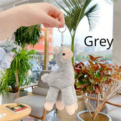 Alpaca Plush Pendant Keychain Mini Doll Bag Ornament