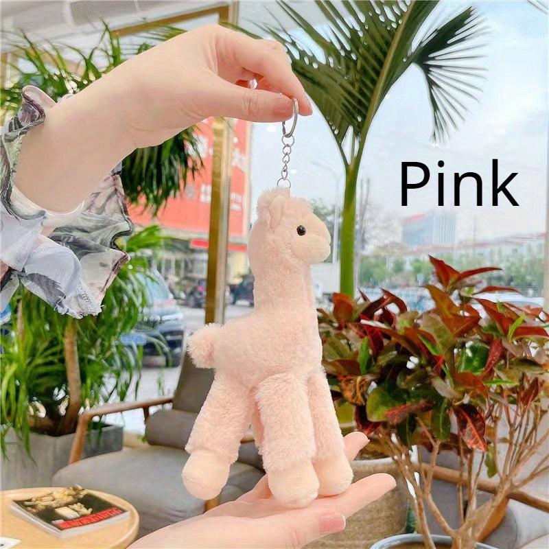 Alpaca Plush Pendant Keychain Mini Doll Bag Ornament