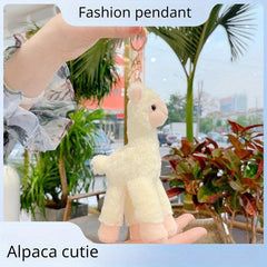 Alpaca Plush Pendant Keychain Mini Doll Bag Ornament