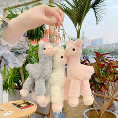 Alpaca Plush Pendant Keychain Mini Doll Bag Ornament