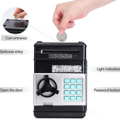 Electronic Coin Savings Bank With Password Protection ATM Savings Bank