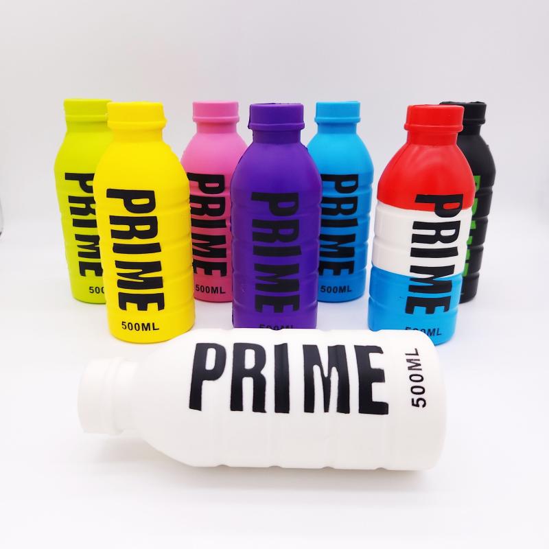 Funny Beverage Bottle Rebound Toy for Office Tricky Gif