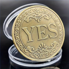 Magic Coin Collection Retro Ancient Bronze Wishing Lucky Coin
