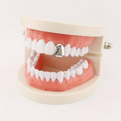 Golden Hip Hop Tooth Cap for Halloween Costume