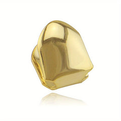 Golden Hip Hop Tooth Cap for Halloween Costume