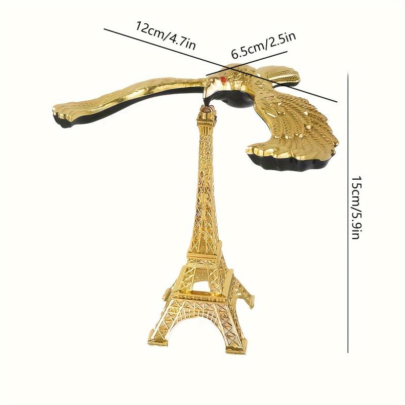 Metal Toy Bird Handheld Balance Eagle Decoration