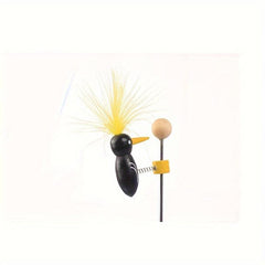 Woodpecker Decompression Toy Wooden Colored Toy