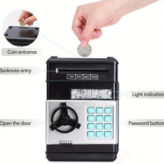 Kids Electronic Coin Savings Jar w/ Password Protection