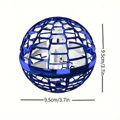 Flying Ball Toy with LED Light Fidget Spinner Mini Drone Toy