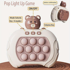 Quick Push Bubble Competitive Game Console - Decompression Puzzle