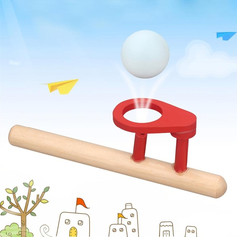 Montessori Wooden Toy Ball for Outdoor Fun