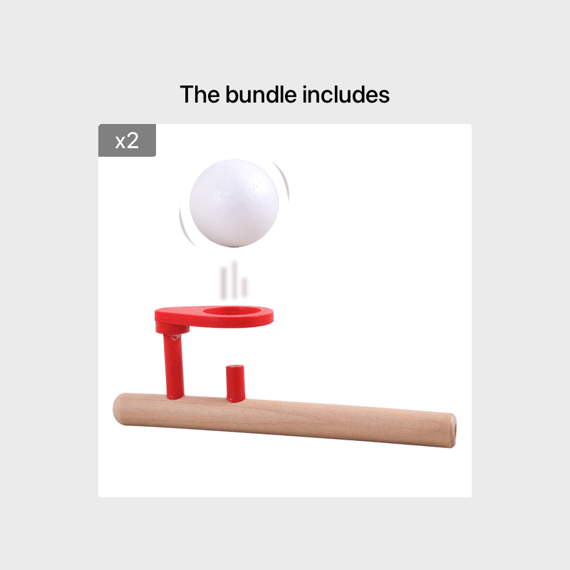 Montessori Wooden Toy Ball for Outdoor Fun