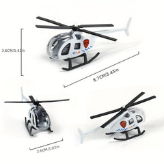 Alloy Model Aircraft Children's Toy Military Decoration Toy Helicopter