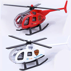 Alloy Model Aircraft Children's Toy Military Decoration Toy Helicopter