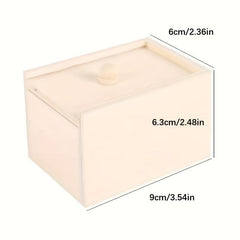 April Fool's Gift Scare Tricky Toy Simulation Spider Wooden Box