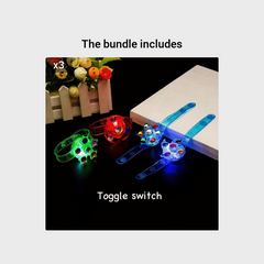 Luminous Rotating Top Bracelet for Kids