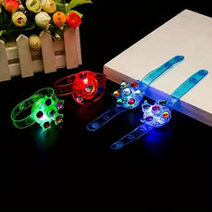 Luminous Rotating Top Bracelet for Kids
