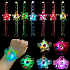 Luminous Rotating Top Bracelet for Kids
