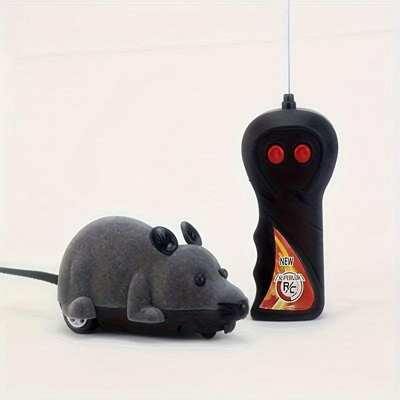 Remote Control Rat Prank for Cats Wireless Mouse Toy