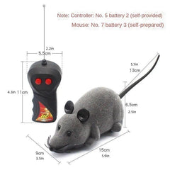 Remote Control Rat Prank for Cats Wireless Mouse Toy