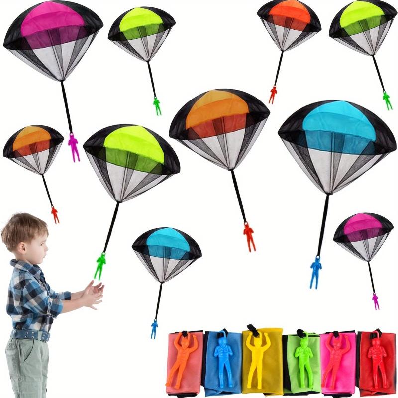 Parachute Toy Children's Flying Toys Hand Throw Parachute Army Man Outdoor Toys
