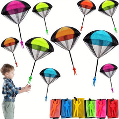Parachute Toy Children's Flying Toys Hand Throw Parachute Army Man Outdoor Toys