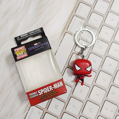Spider-Man Peter Keychain Anime Figure Movie Peripherals Toy