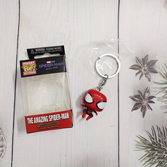 Spider-Man Peter Keychain Anime Figure Movie Peripherals Toy