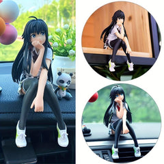 Japanese Anime Girl Statue Pvc Cartoon Character Image